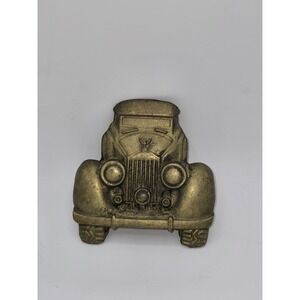 Vintage 1920s‎ Model Classic Car Hot Rod Solid Brass Belt Buckle